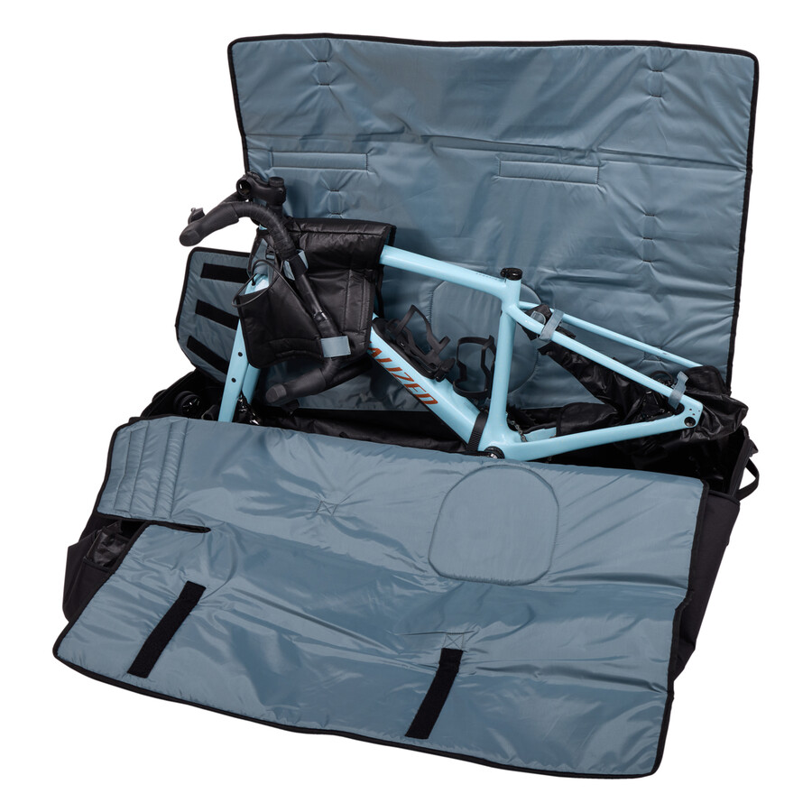 resefodral för racercykel svart