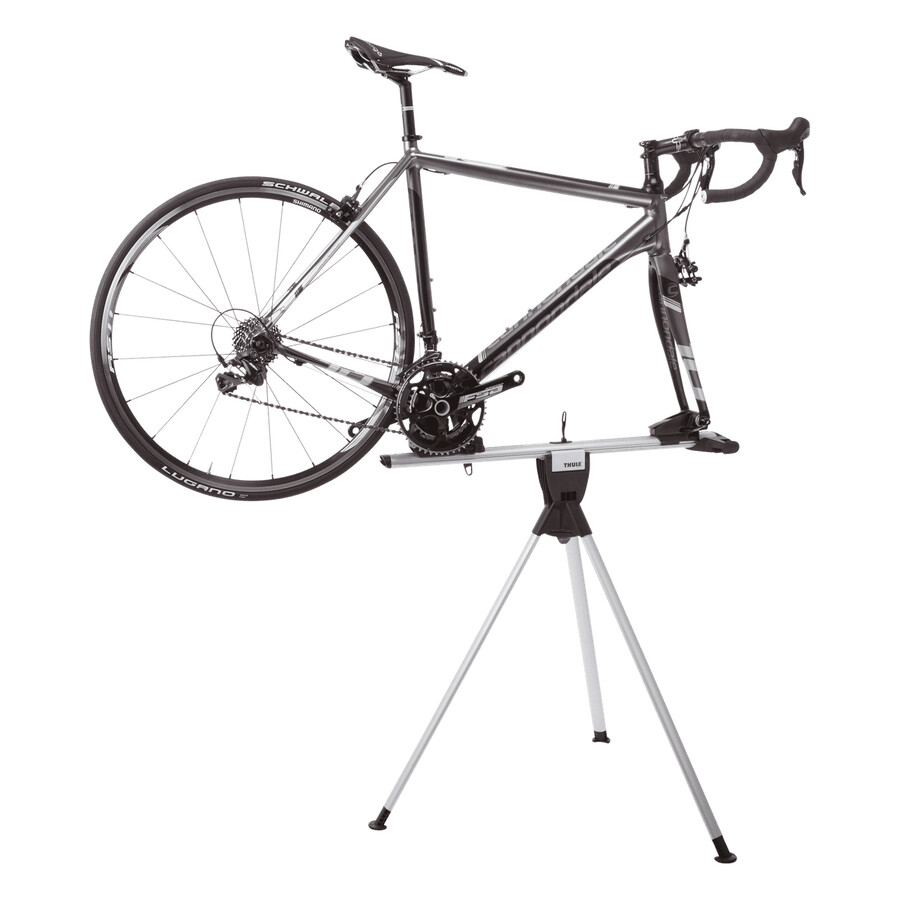 hård cykelväska svart