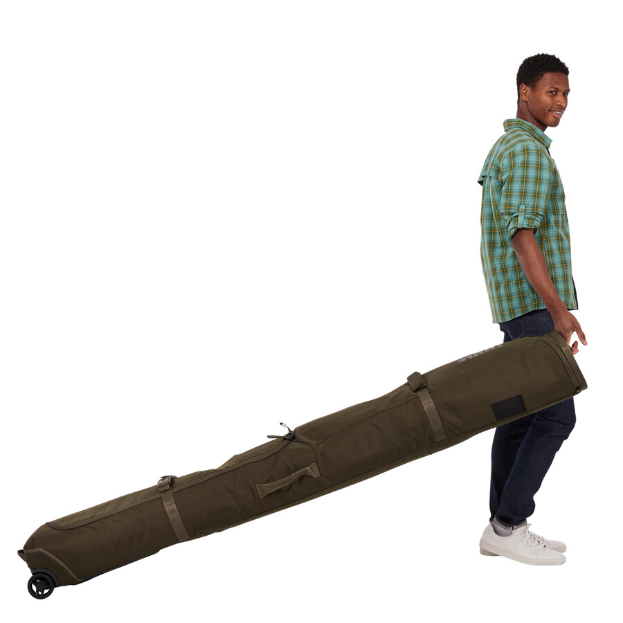 skidrullväska 192 cm djup khaki
