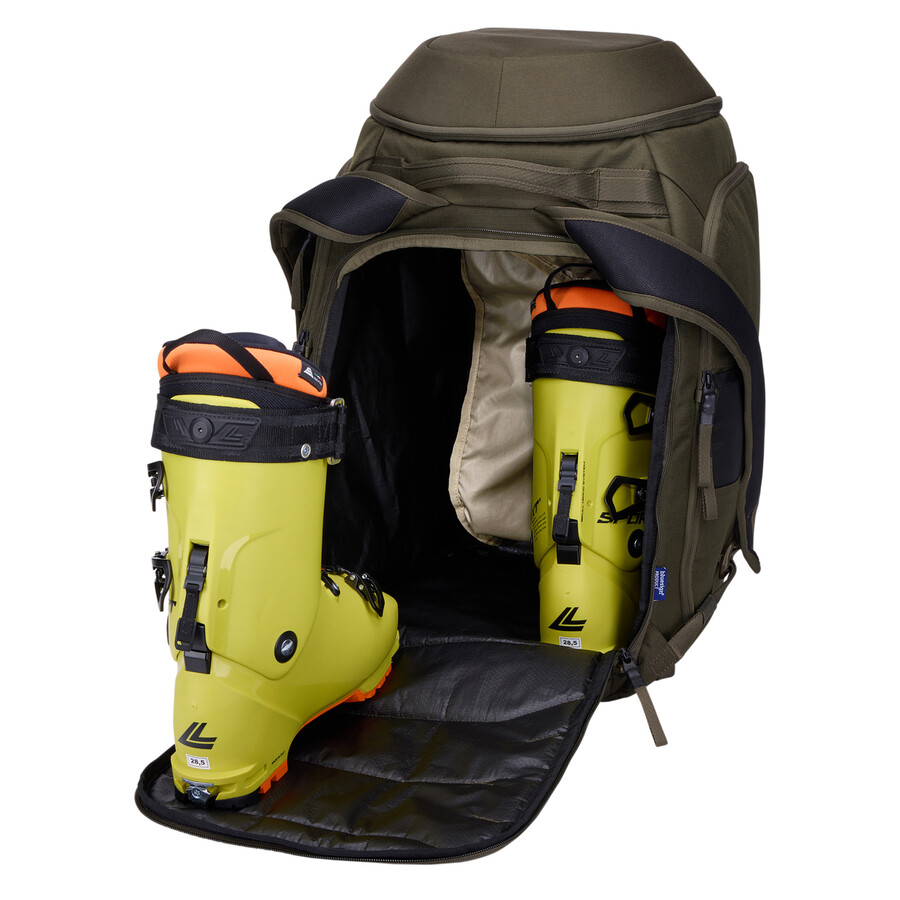 snowboard- och pjäxryggsäck 60l djup khaki