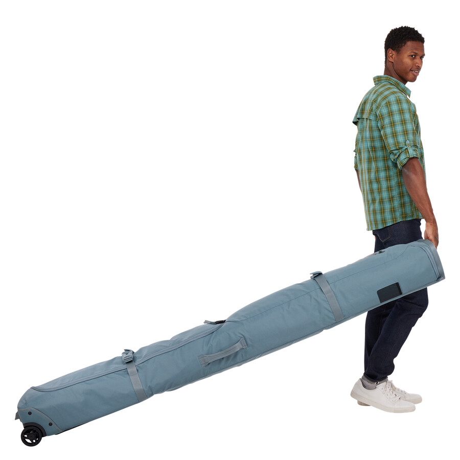 skidrullväska 192 cm mellanblå