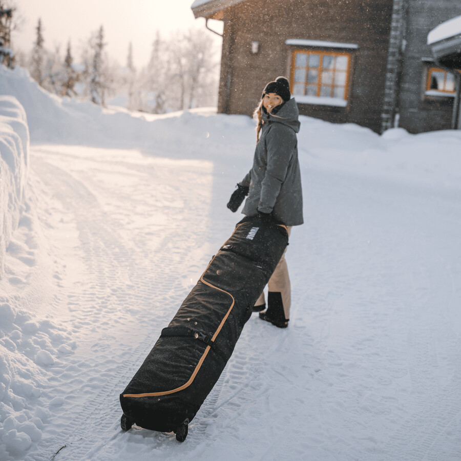 skidrullväska 192 cm mellanblå