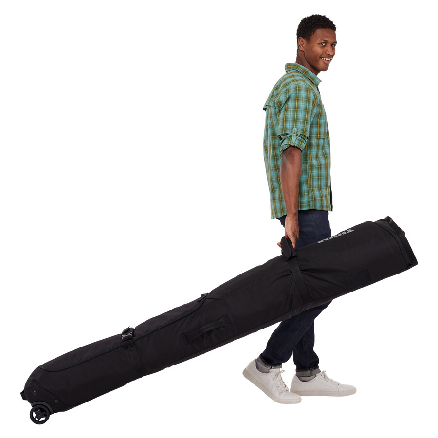 skidrullväska 175 cm svart