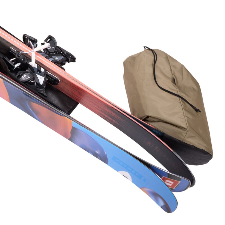 skidrullväska 175 cm djup khaki