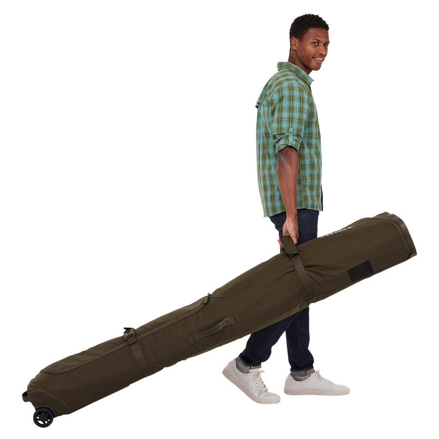 skidrullväska 175 cm djup khaki