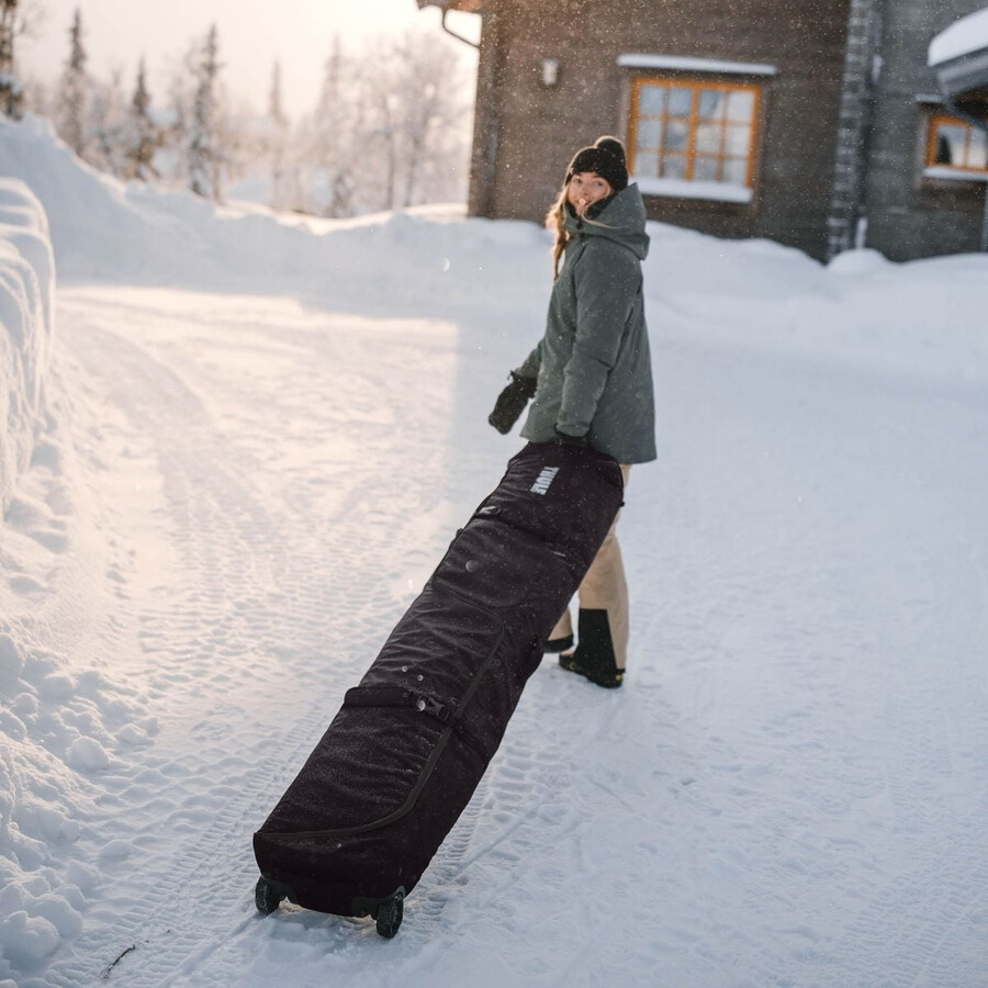 skidrullväska 175 cm djup khaki