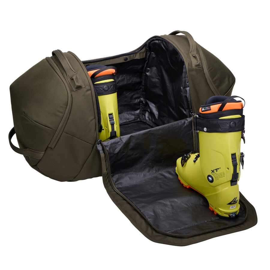 skid- och snowboardväska 80l djup khaki