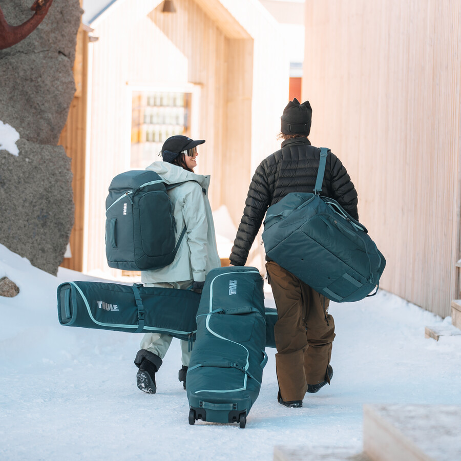 skid- och snowboardväska 80l svart