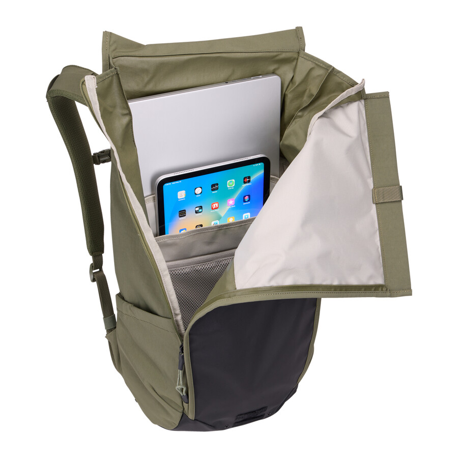 cykelryggsäck mjuk grön 20l
