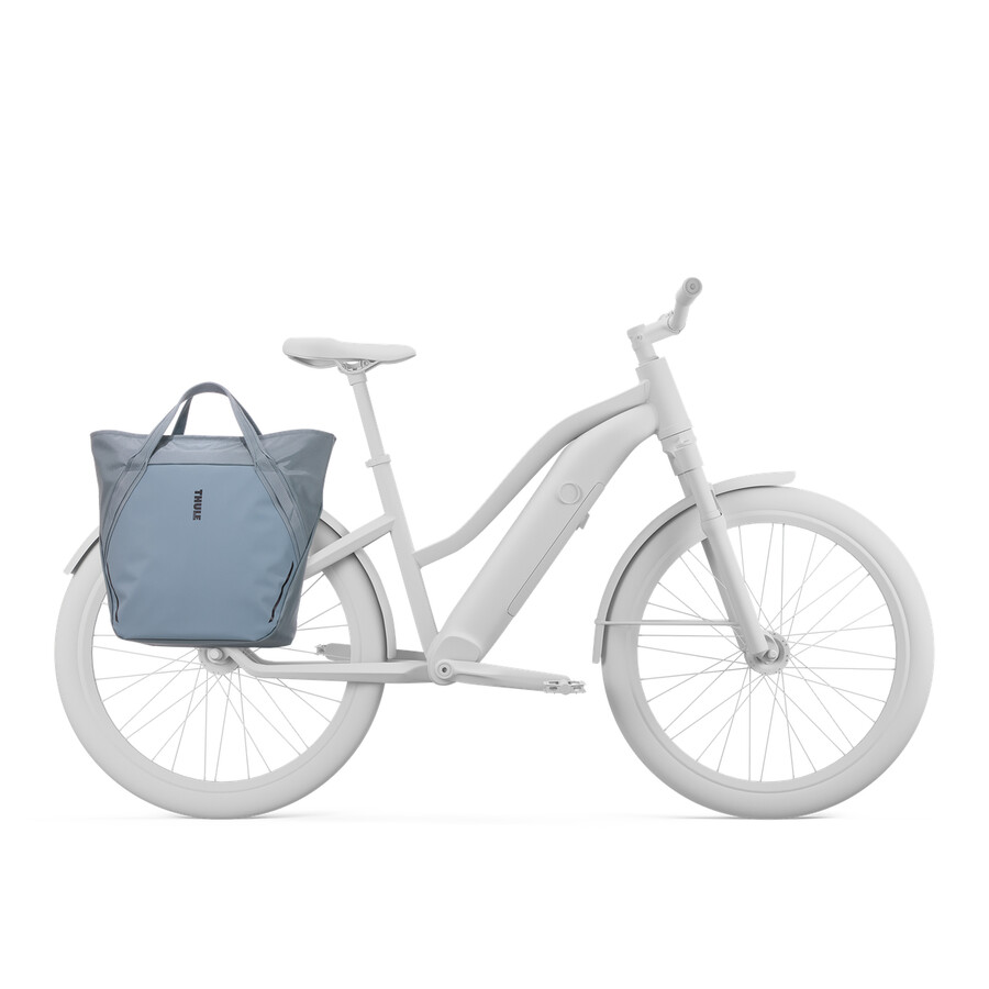 cykelväska med lås 25l mellanblå