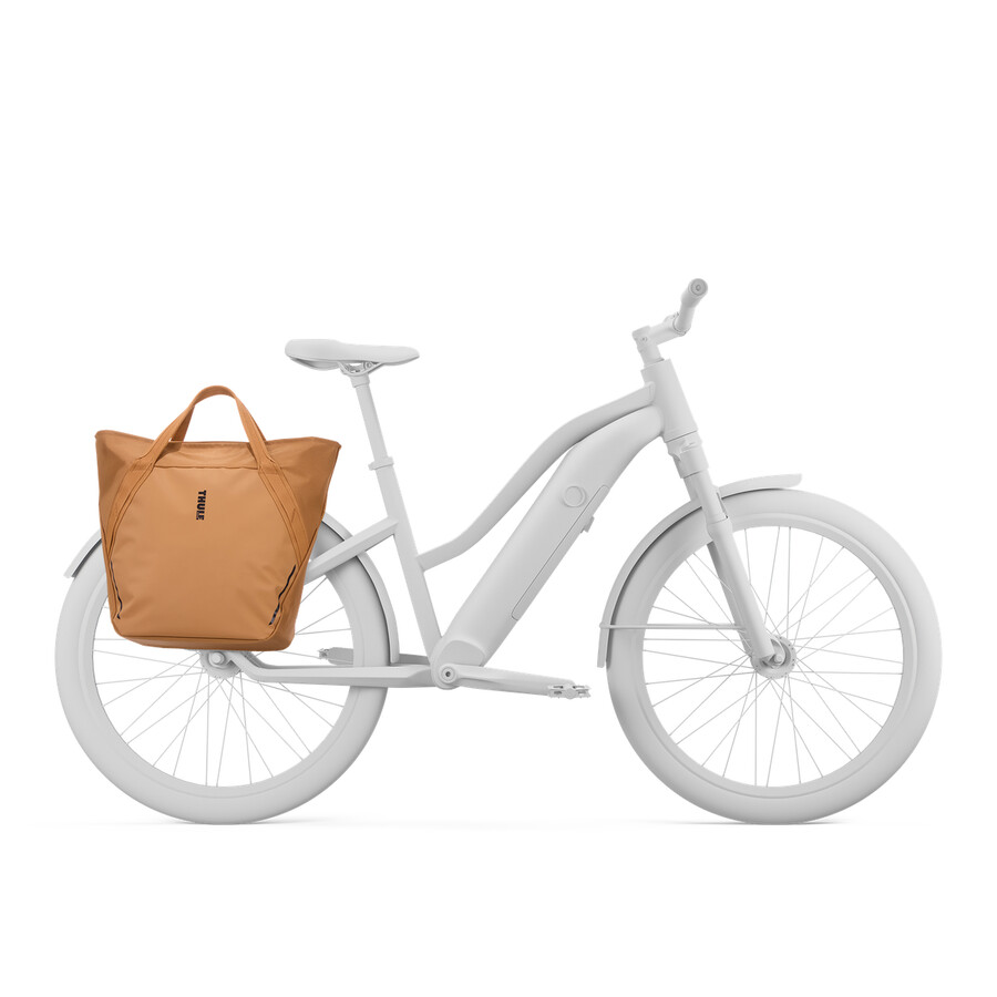 cykelväska med lås 25l dammad orange