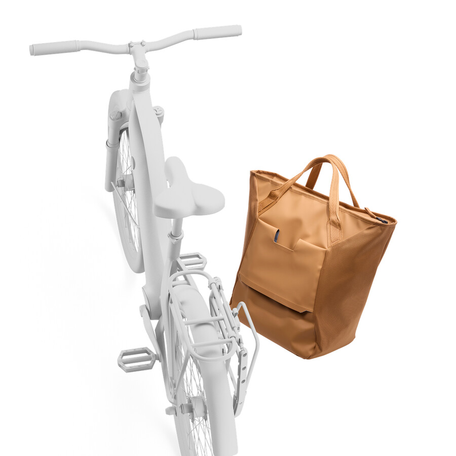 cykelväska med lås 25l dammad orange