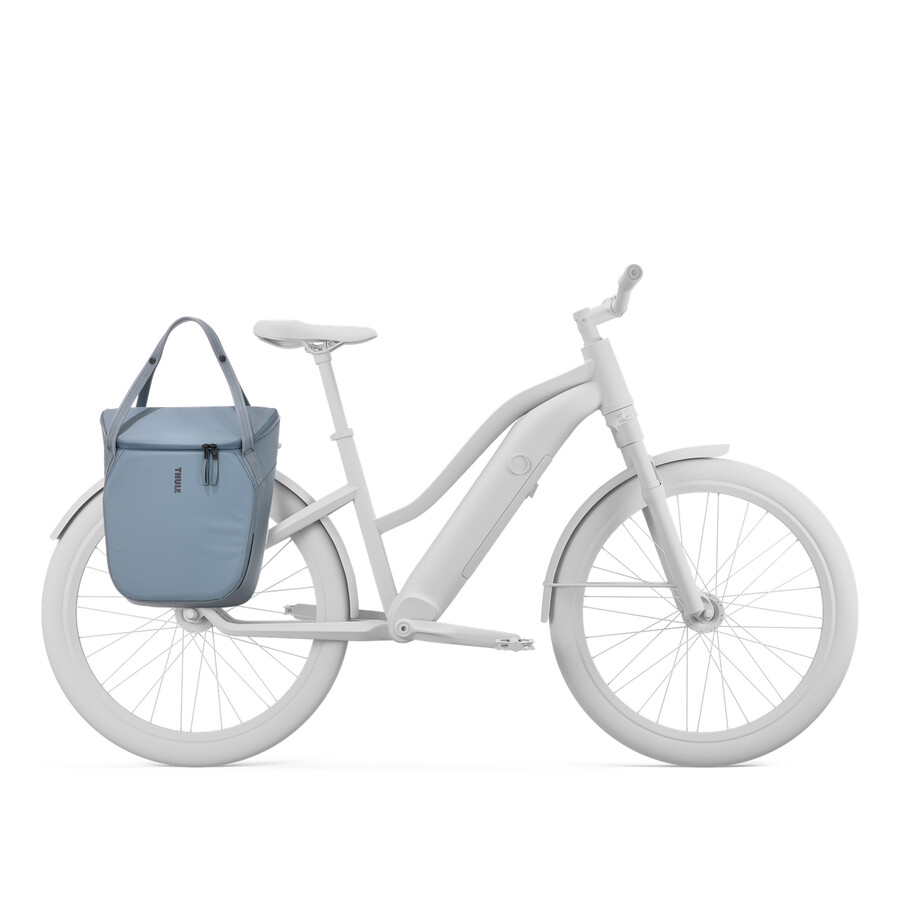 kylväska för cykel med inlåsning 21l mellanblå