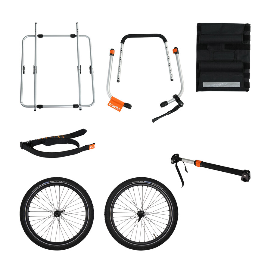 cykelkärra för stadstransporter