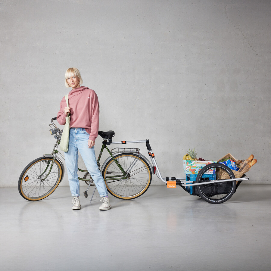 cykelkärra för stadstransporter