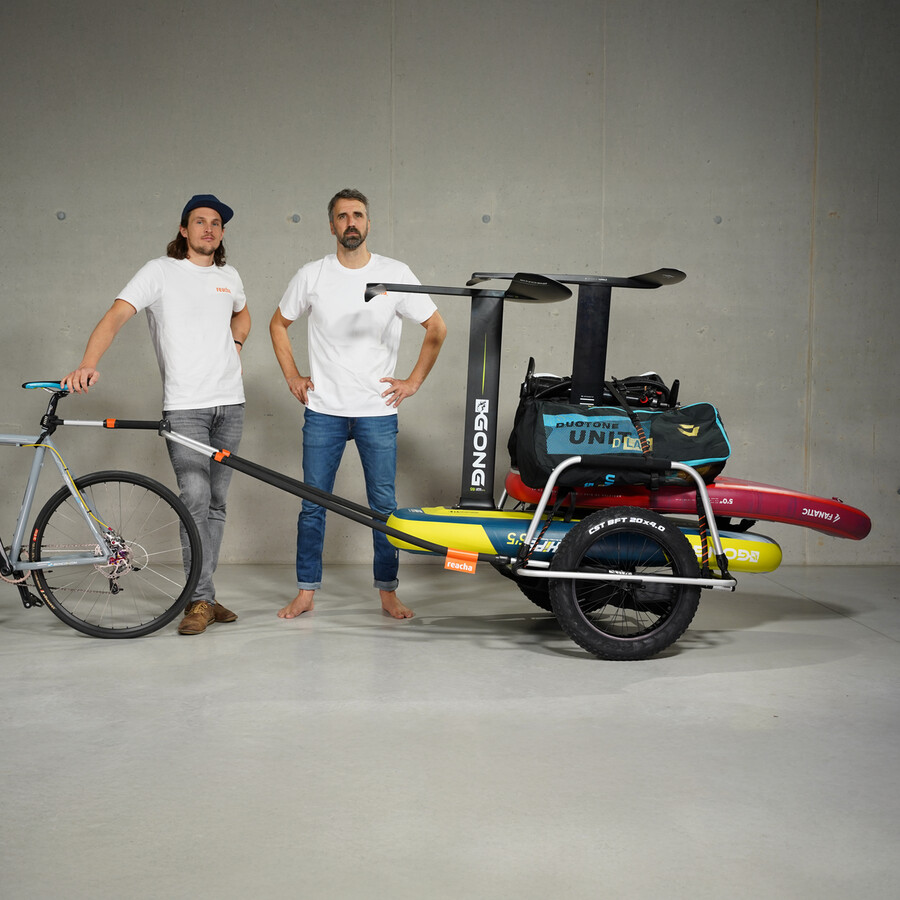 reacha sport beach cykelkärra för sportutrustning