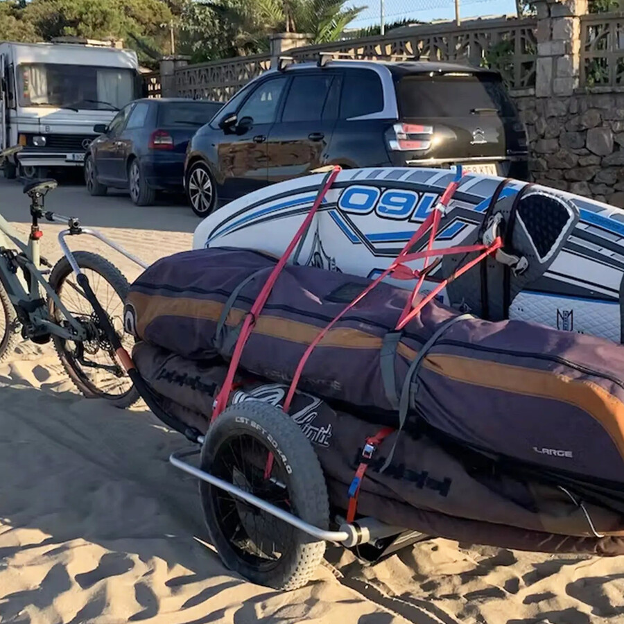 reacha sport beach cykelkärra för sportutrustning