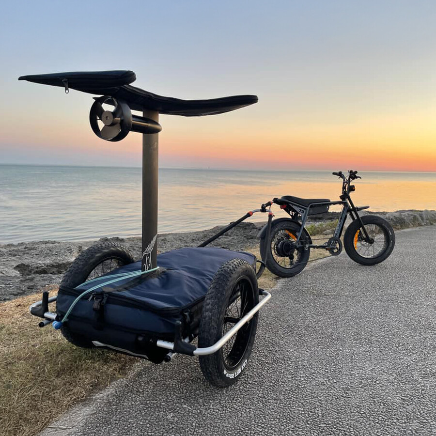 reacha sport beach cykelkärra för sportutrustning