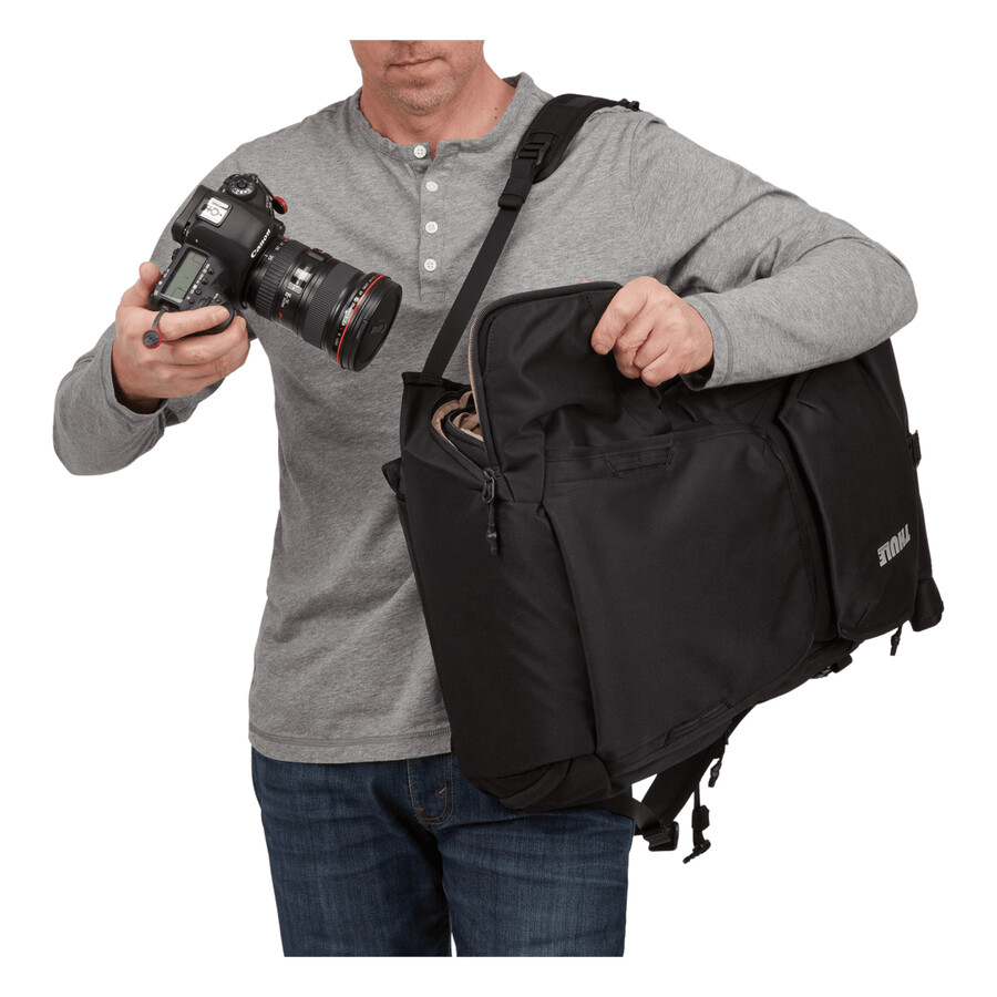 kameraryggsäck dslr 32l svart