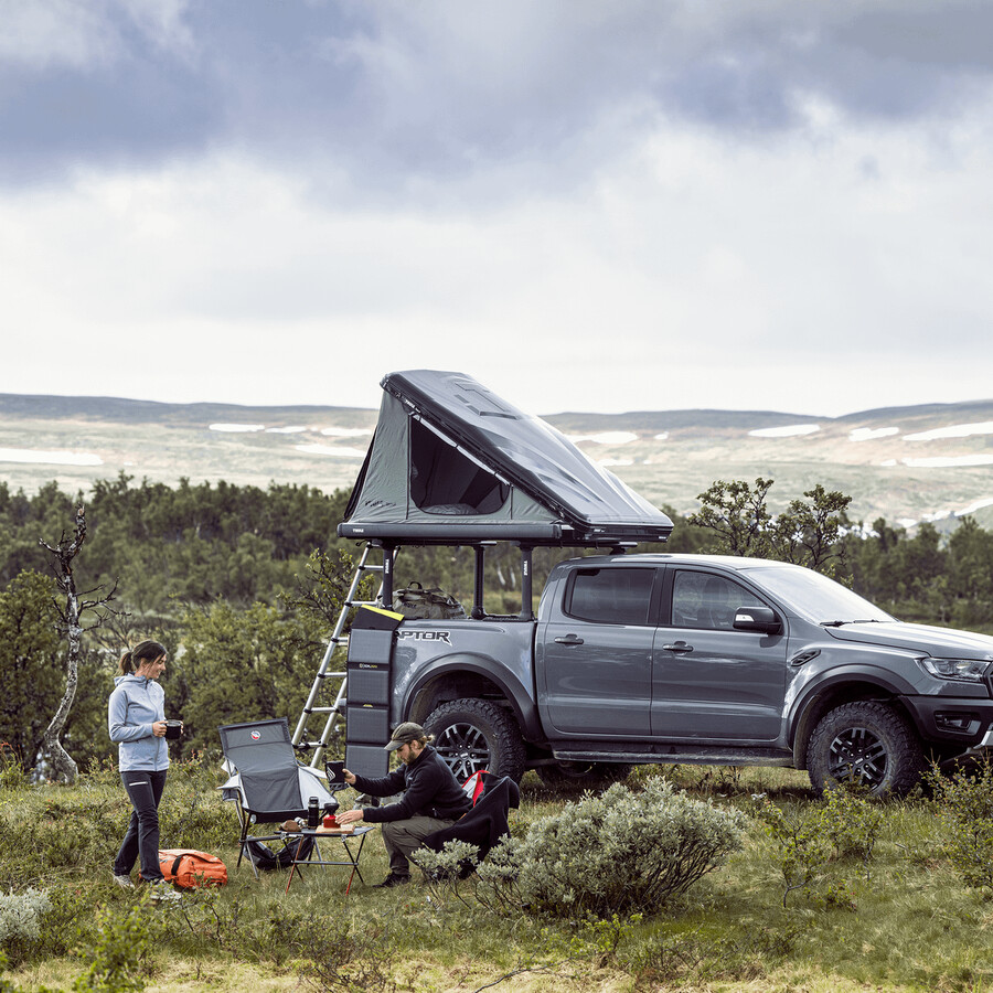 thule basin wedge hardshell taktält svart