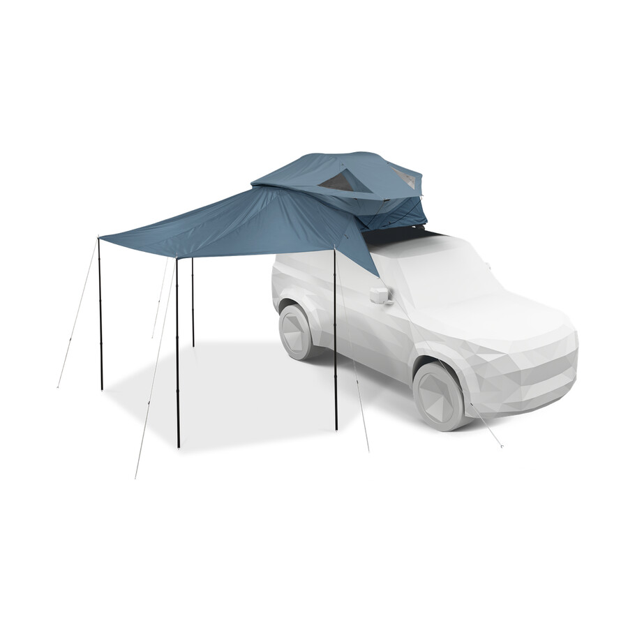 thule approach awning l 4-personers taktältsmarkis mörk skiffer