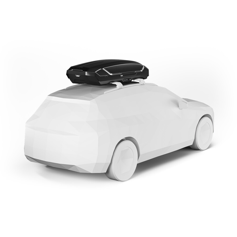 takbox svart blank