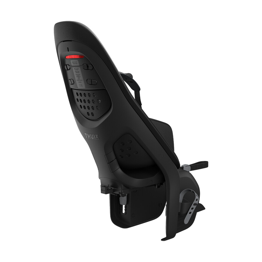 thule yepp 2 mik hd cykelstol för cykelhållare midnattssvart