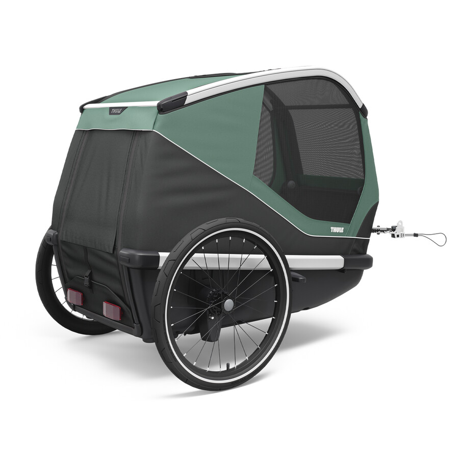 thule bexey l hundcykelkärra hazy green