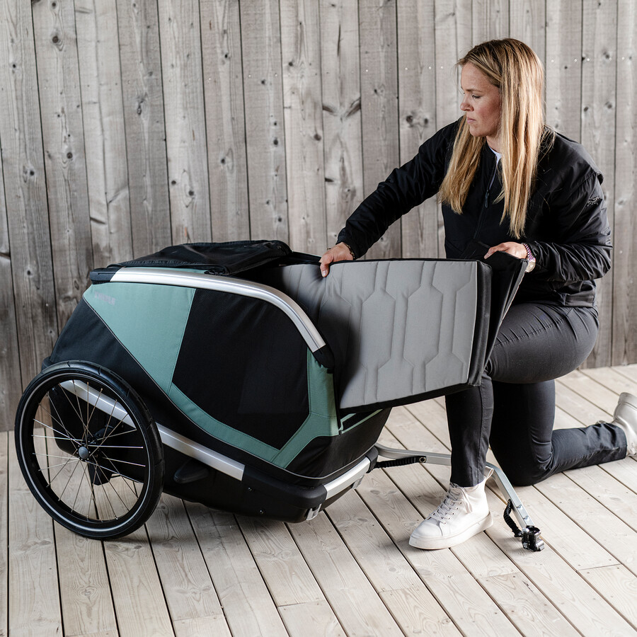 hundcykelvagnssäng