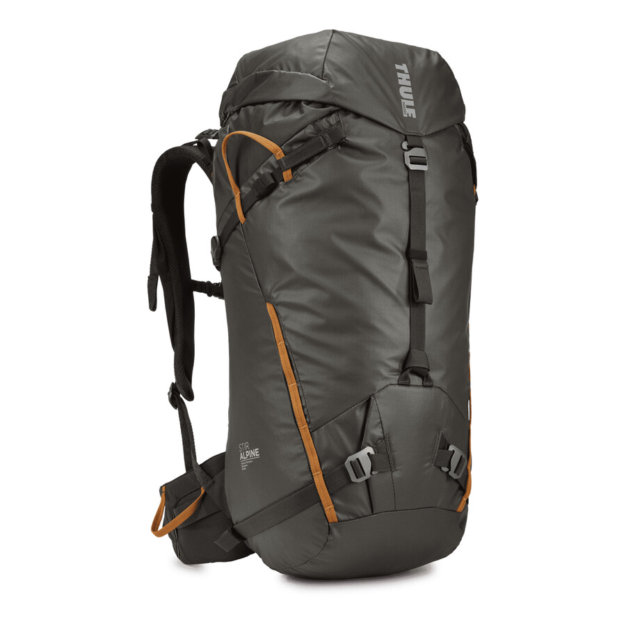 40l vandringsryggsäck obsidian grå