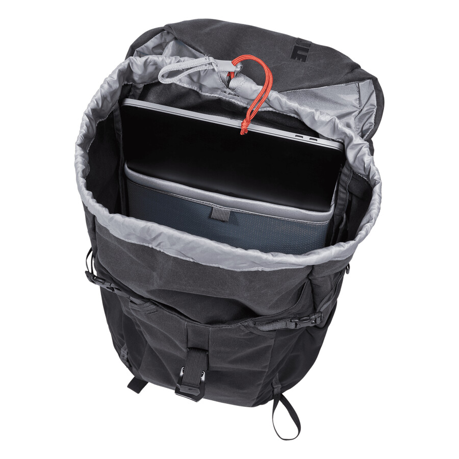 25l vandringsryggsäck obsidian grå