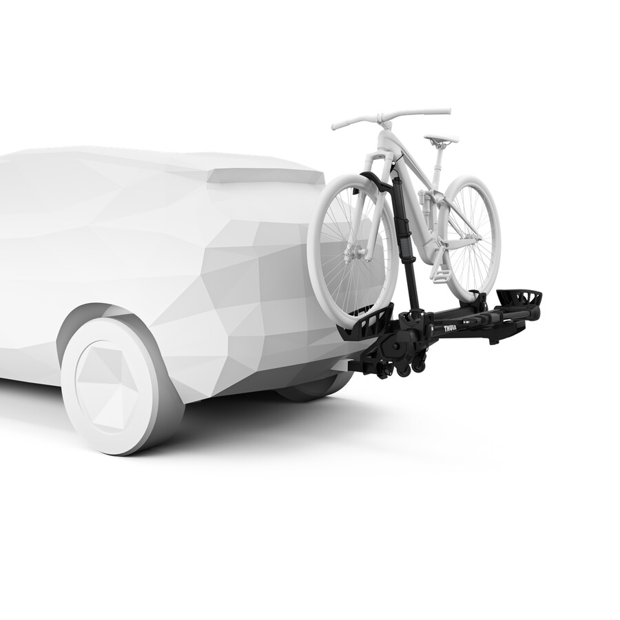 cykelhållare för 2 cyklar 2 dragkrok svart