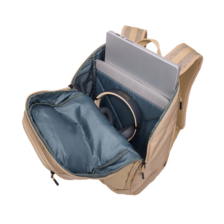 laptopryggsäck 26l mjuk beige
