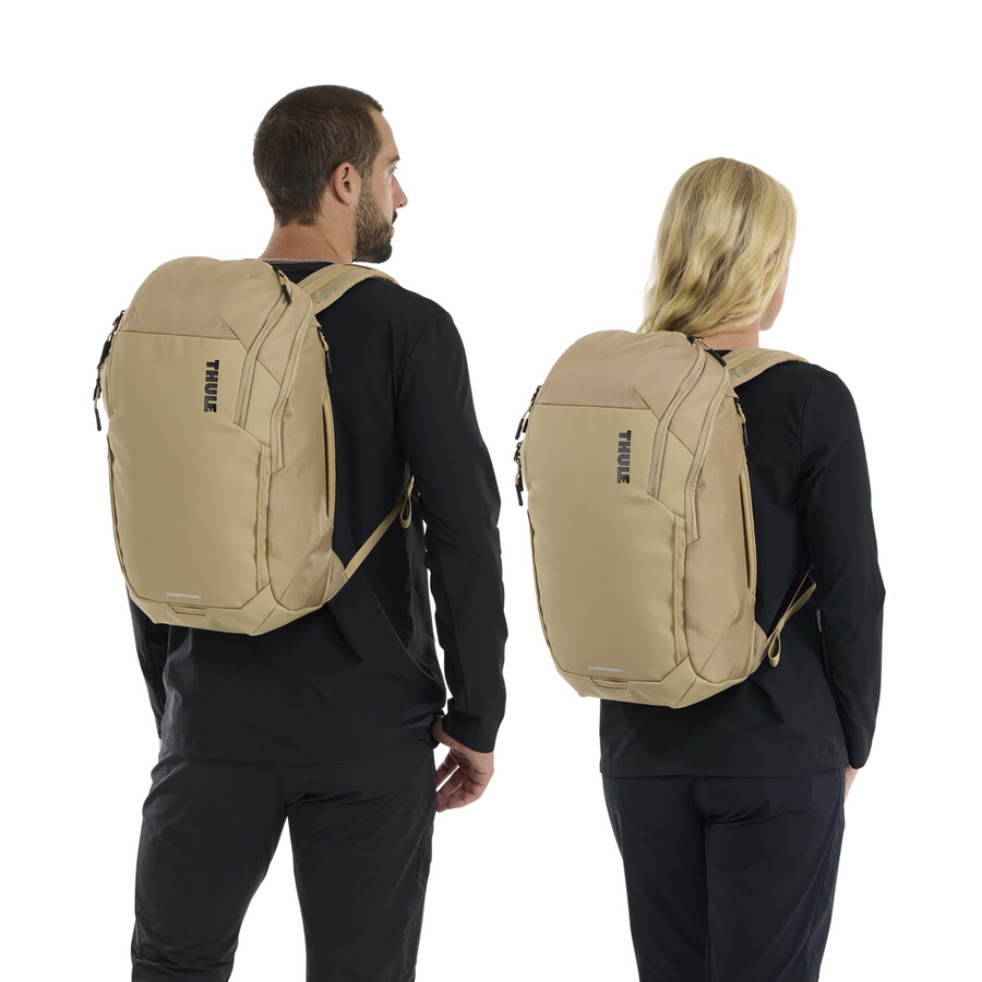 laptopryggsäck 26l mjuk beige