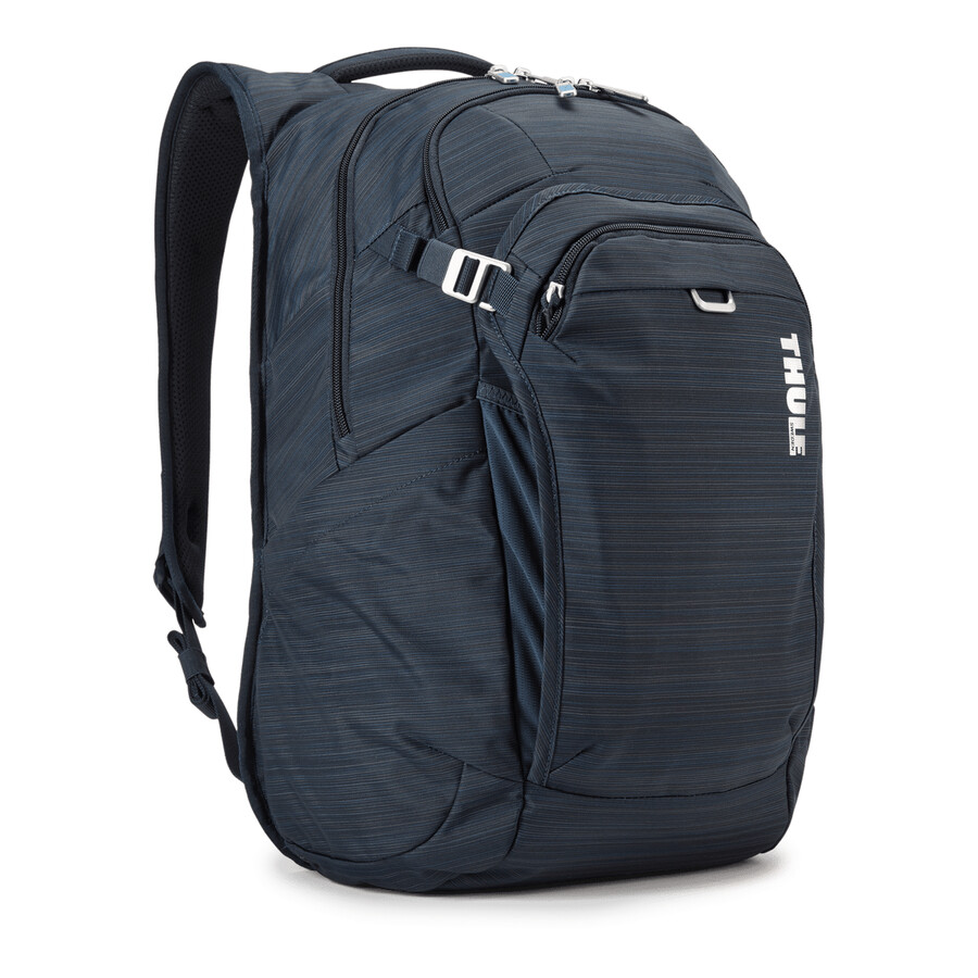 laptopryggsäck 24l kolfiberblå
