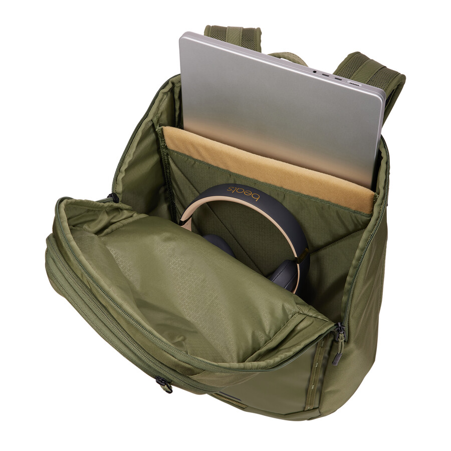 laptopryggsäck 26l olivgrön