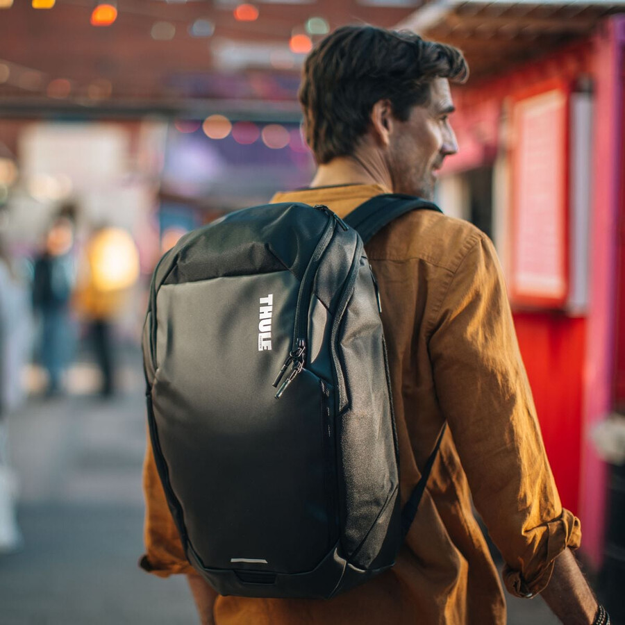 laptopryggsäck 26l mjuk blå