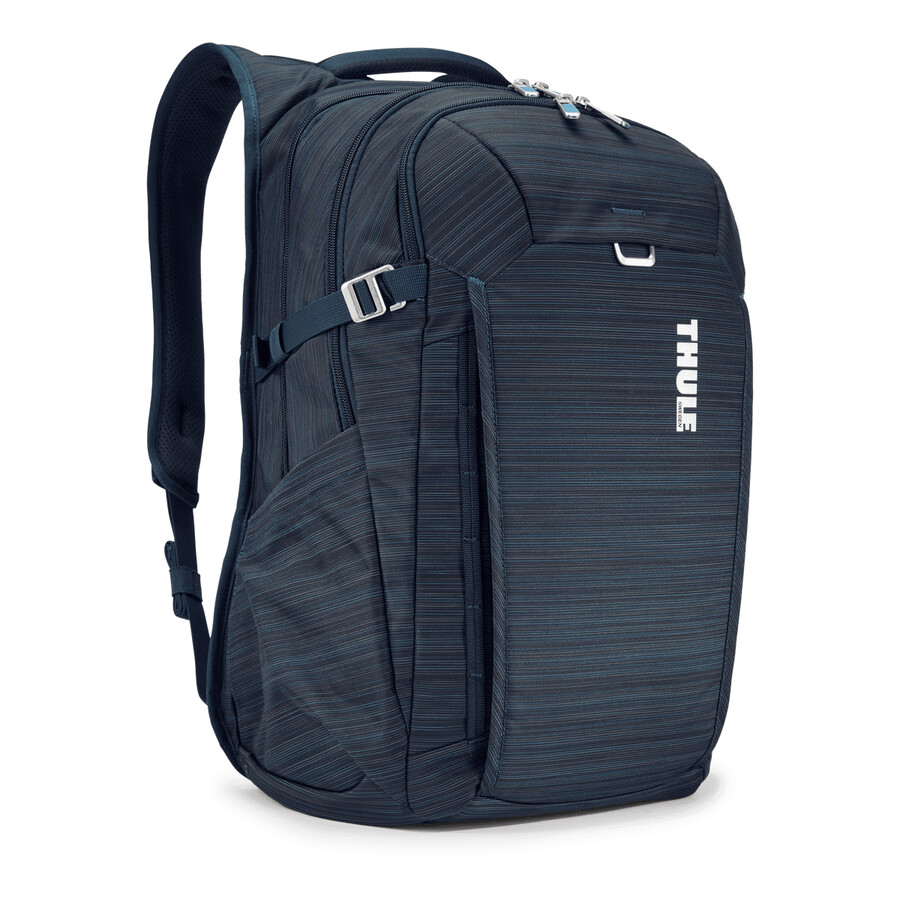 laptopryggsäck 28l kolfiberblå