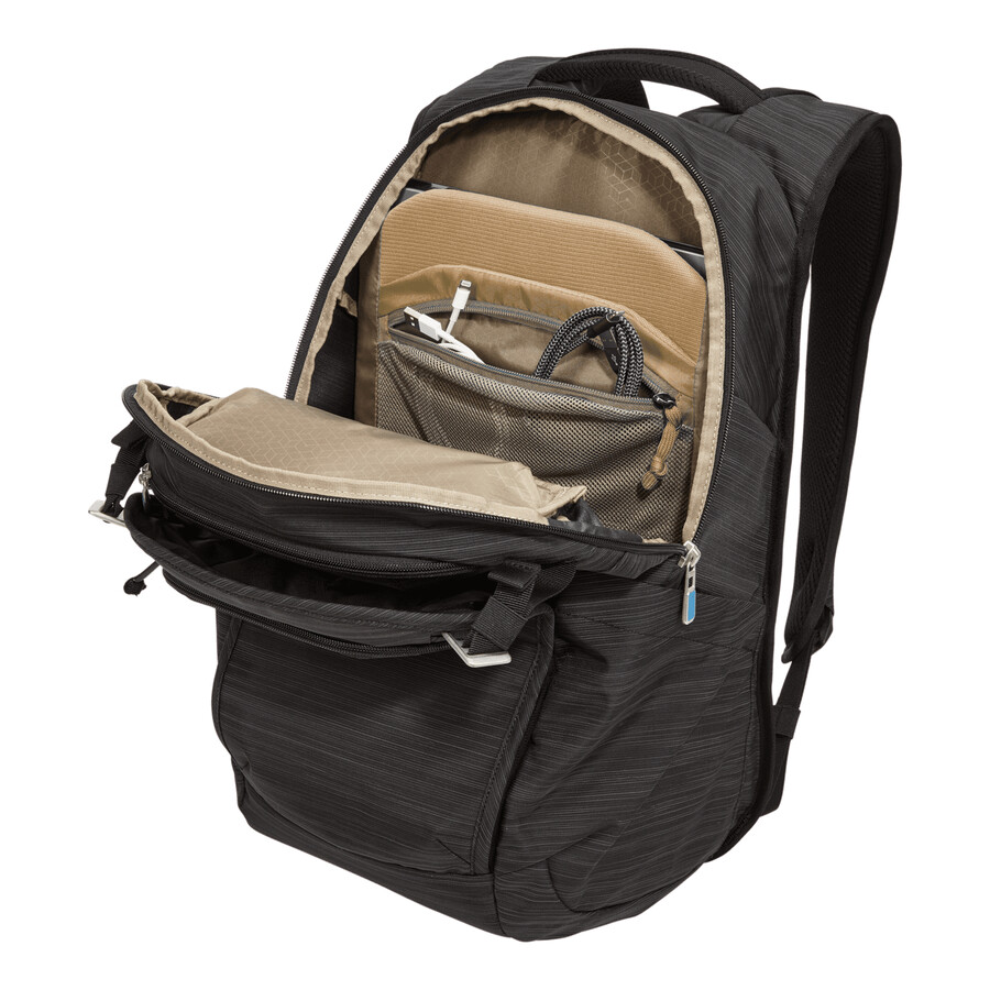 thule construct laptop ryggsäck 24l svart