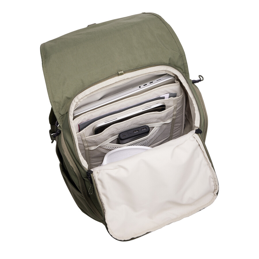 laptopryggsäck 27l mjuk grön