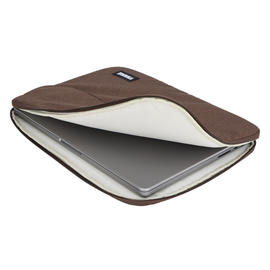 laptopfodral macbook pro 14 nyanserad brun