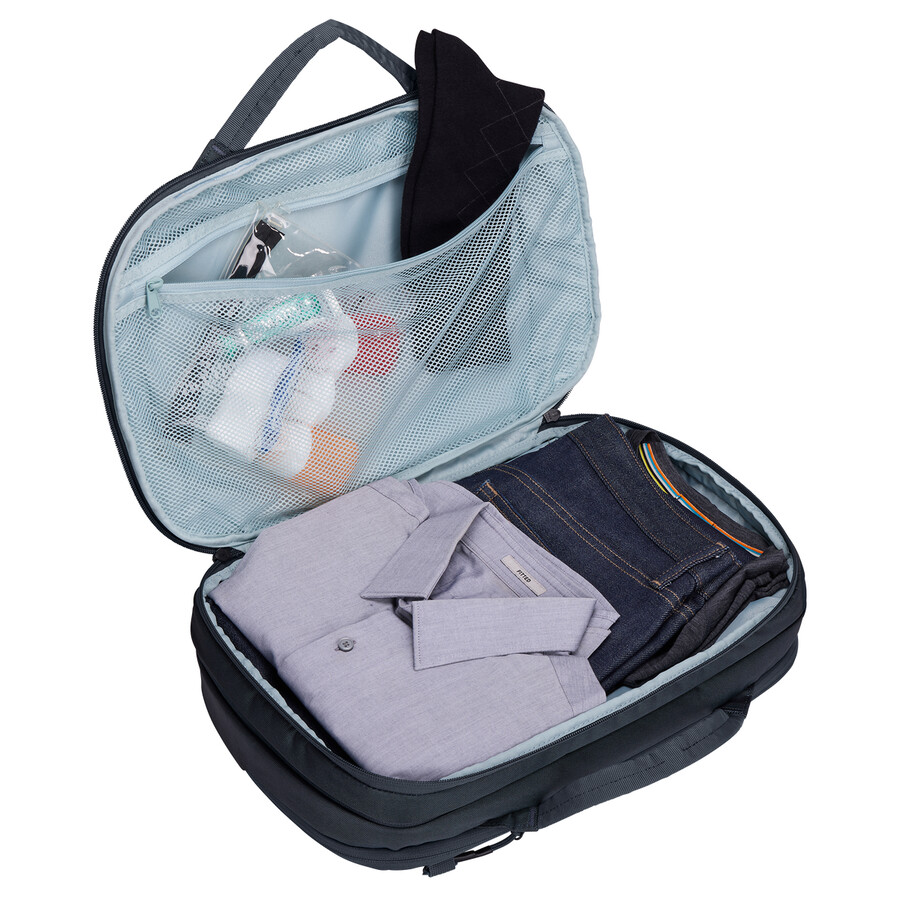 hybrid resväska 15l mörk skiffergrön