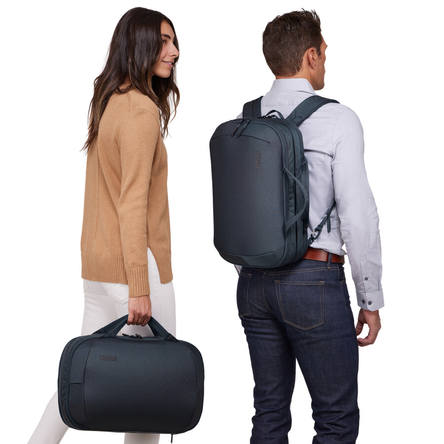 hybrid resväska 15l mörk skiffergrön