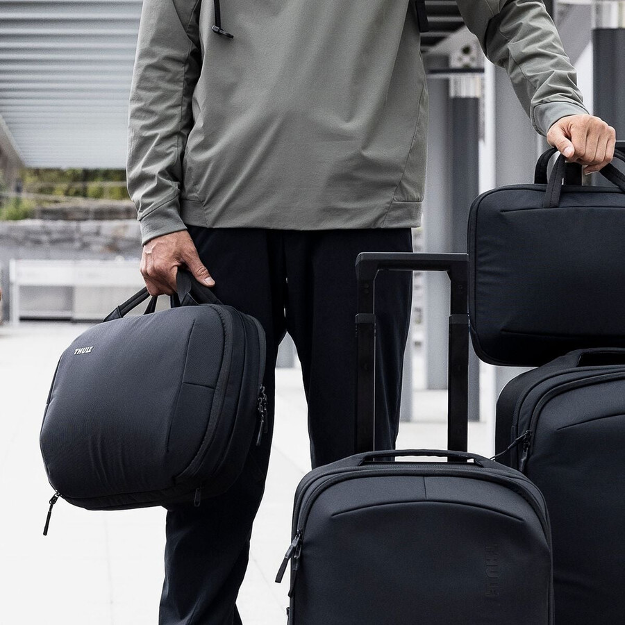 hybrid resväska 15l mörk skiffergrön