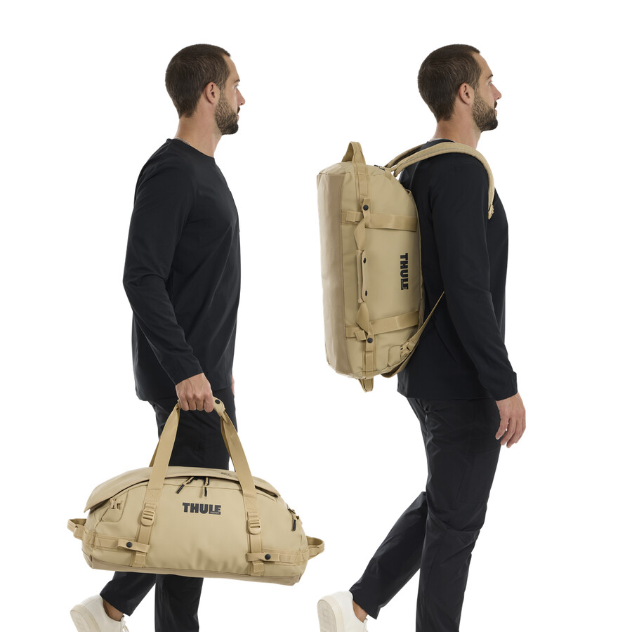 40l duffelväska gentle beige