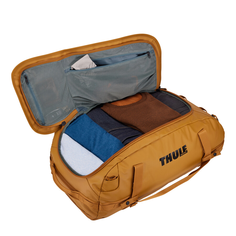 70l duffelväska golden