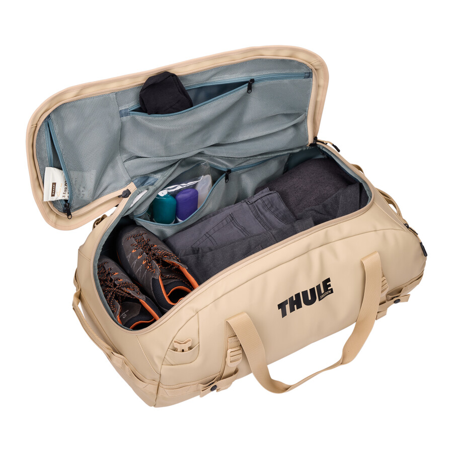 70l duffelväska gentle beige