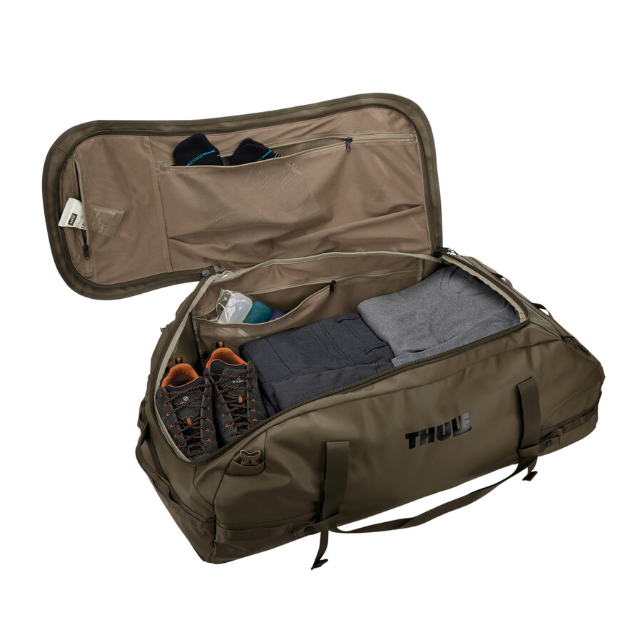 130l duffelväska djup khaki