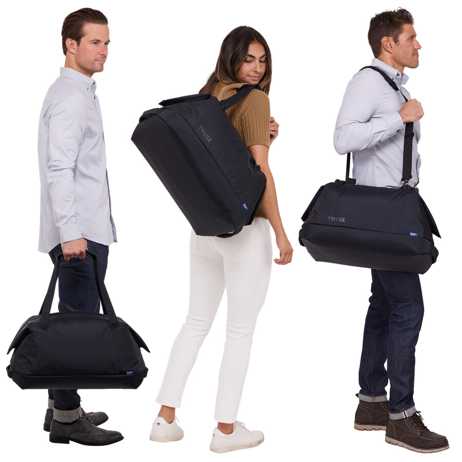 thule subterra 2 duffelväska 35l svart