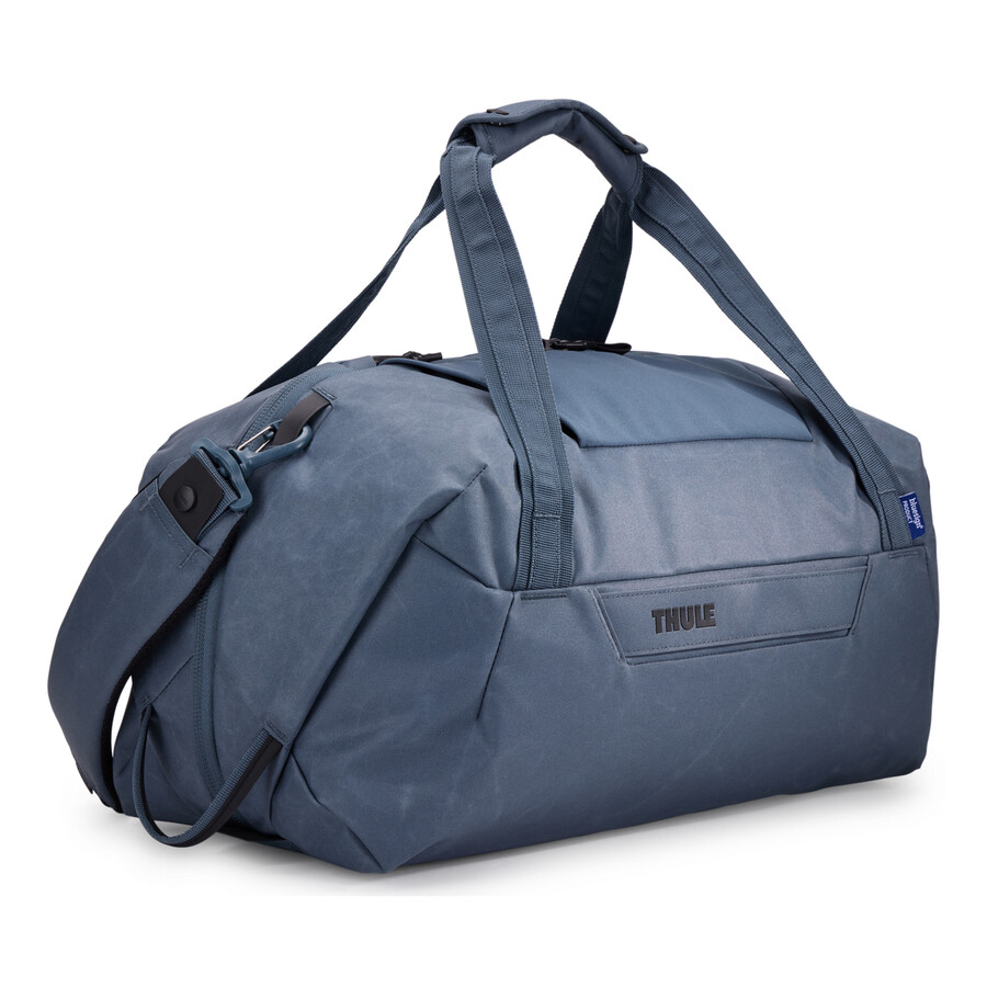 thule aion duffelväska 35l mörk skiffer